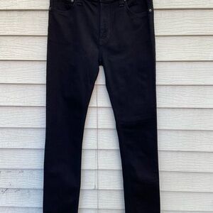 Nudie Black Skinny Jeans High Kai with Classic Fit
